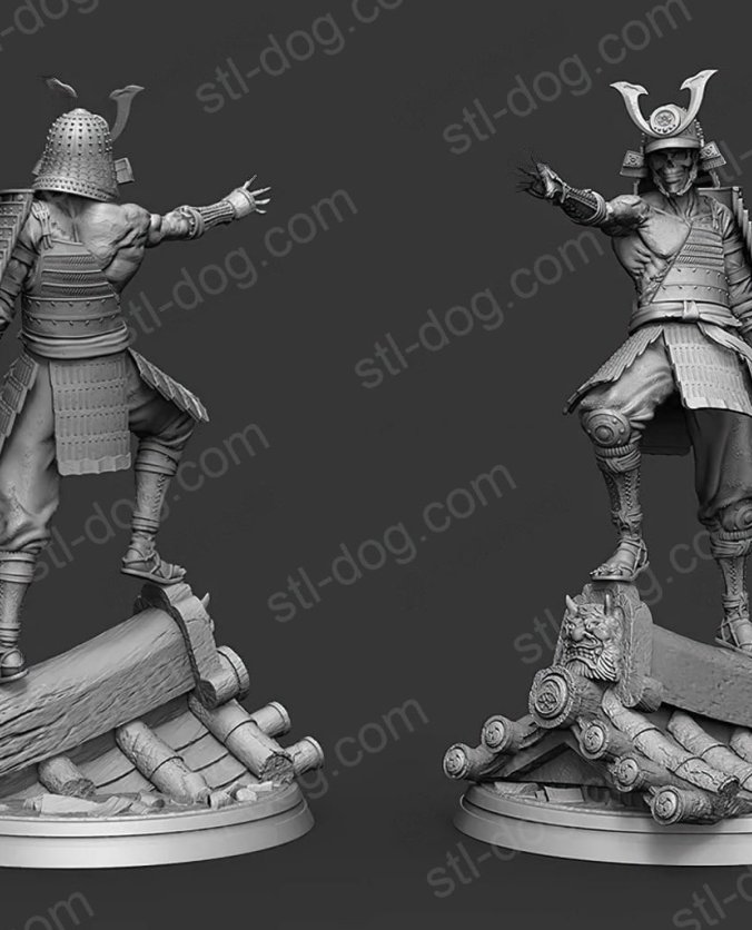 亡灵武士 3D打印图纸